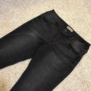 Democracy Distressed Black Jeans
